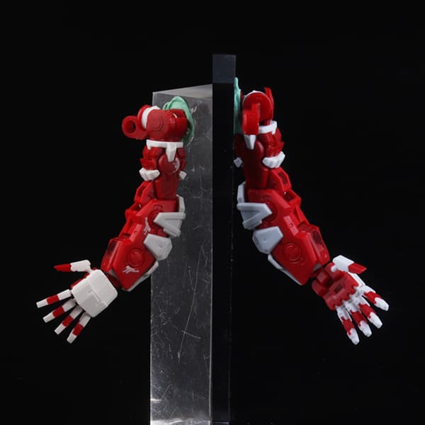 1 par rörliga händer 3.0 MG 1/100 1/144 Astray Red Frame Saz A14