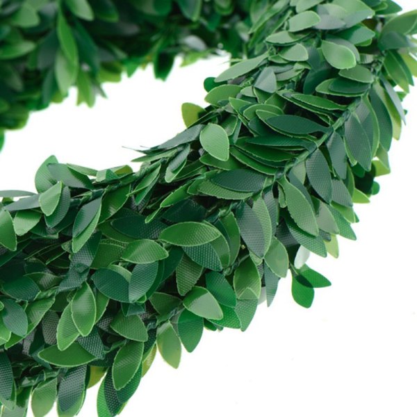 7,5 m kunstig kransløv grønne blade simuleret vin