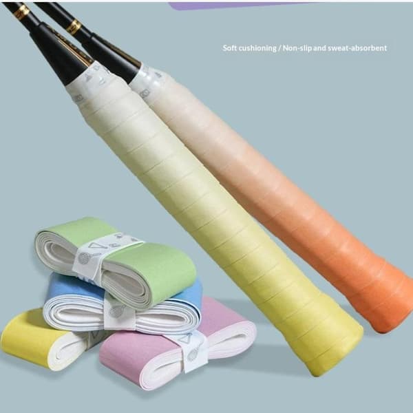 6 stk. Sklisikkert Badminton Racket Håndtak Grep Gradient Overgrip Ta B6