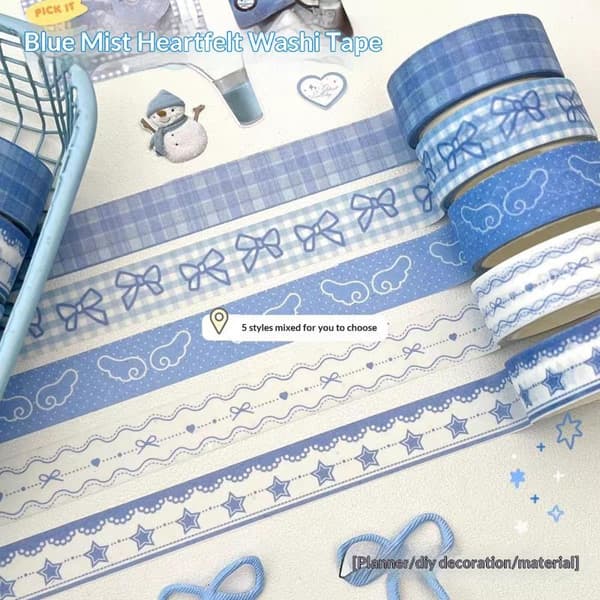 2/3 stk. INS Style Vinge Sløjfe Gitter Tema Tape Sæt e Mønstre Indretning I 3 ROLL