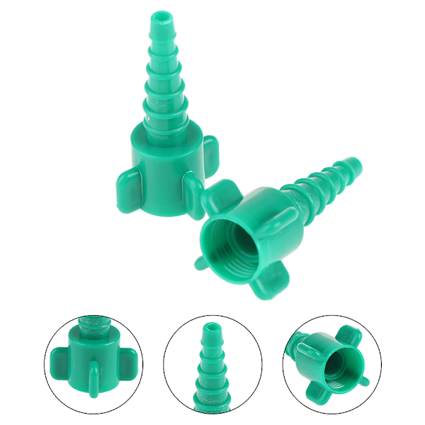 Plastic Oxygen Outlet Connector Christmas Tree Barb Adapter Oxy