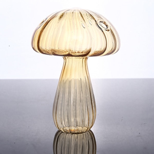 Mushroom Glas Vase Aromaterapi Flaske Creative Home Hydroponi C