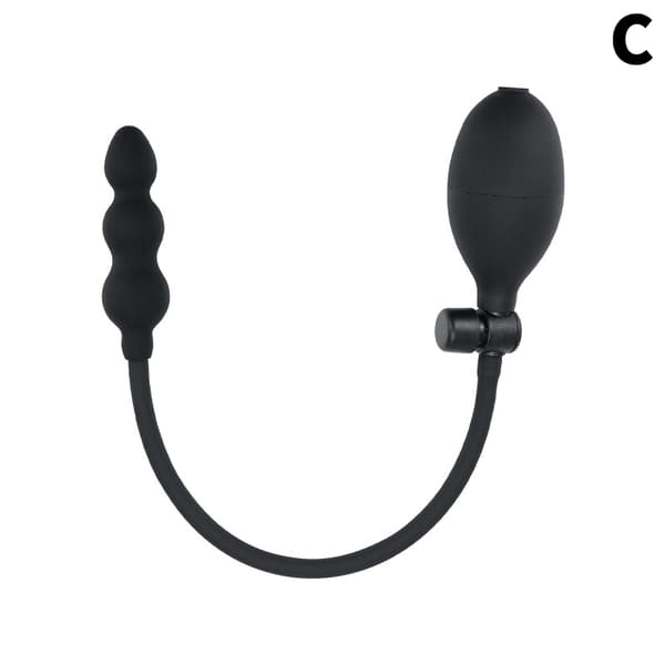 Oppblåsbar Analkule Dildo Utvidbar Prostataseks C