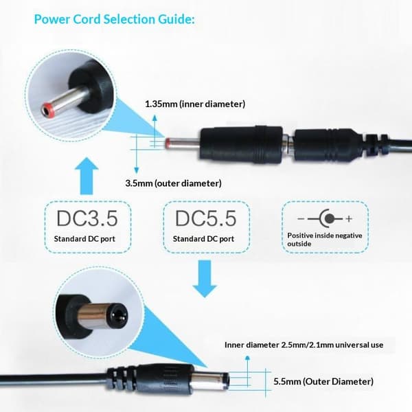 USB Boost Converter DC 5V til 9V 12V Step Up Converter Kabel 3.5