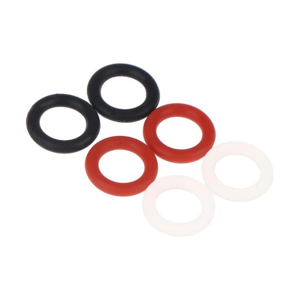 100 stk. silikon O-ring tastaturbryterdemper for MX-bryter og Black 100pcs