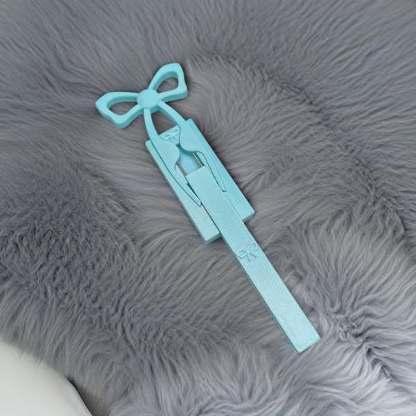 Multifunksjonell dobbel Perleperlepinsett for håndlaget DIY C Pink