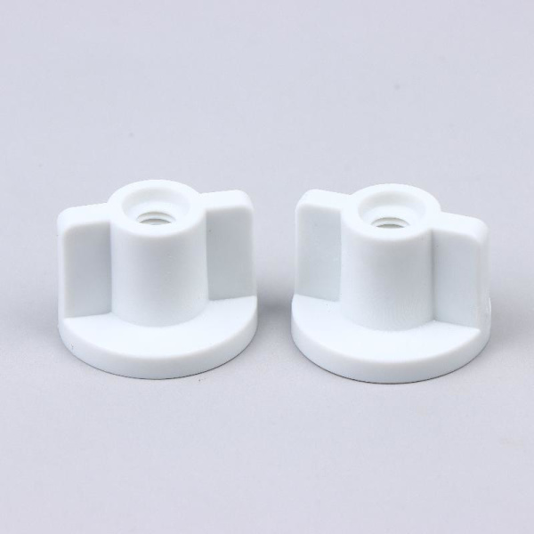Fast Erstatningsmutter Bakre Fast Erstatning For 6mm Skruer Toi A2 2PCS