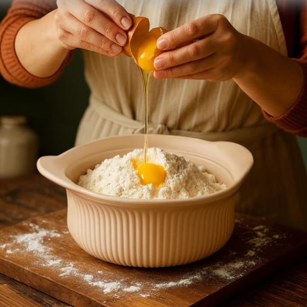 Silikon brødhevekurvform Baking Matlaging Kjøkken Beige S