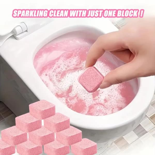 10 kpl WC-puhdistus poretabletti WC-puhdistusaine Deodo Blue