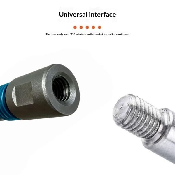 Borrchuckadapter M10 Snabbkopplingsomvandlare Elektrisk drivning 1pcs