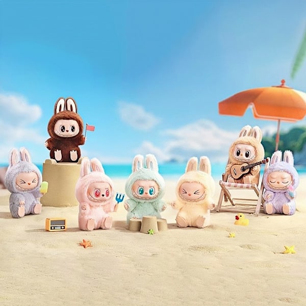 e Cartoon Rabbu Andra Generationen Docka Blind Box Plyschdocka Leksak G one size