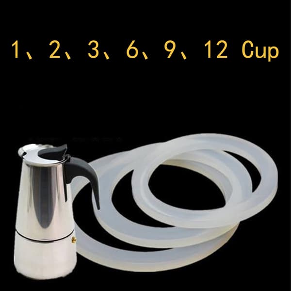 2x spishäll kaffebryggare Moka reservdelar gummipackning 2