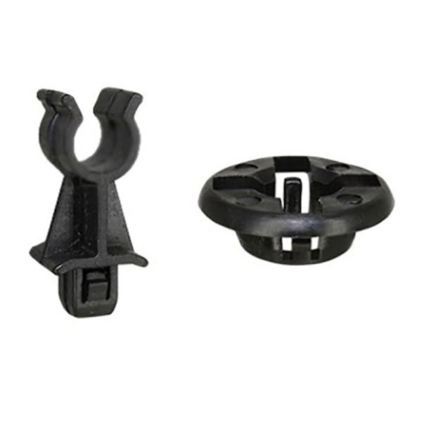 2pc/10pcs Retainer Clip Sæt Motorhjelm Hood Support Prod Rod Clamp 10pcs