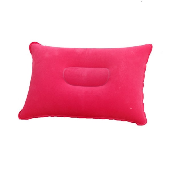 PVC bærbar ultralette oppustelige luftpuder nakkestøtte Hea Rose Red