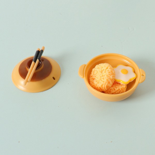 1/12 Dollhouse Simulation Mini Instant Noodles Egg sticks Casse