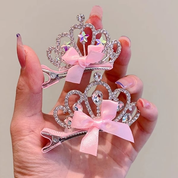 3D Crown Hiusneula Lasten Päähineet Baby Prinsessa Hiusneula I