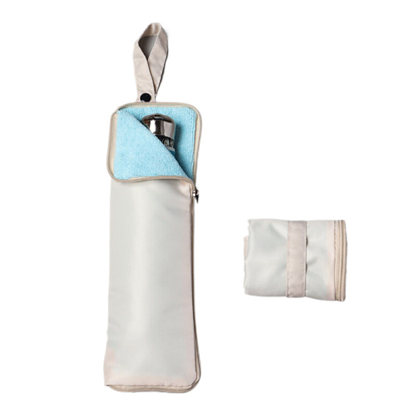 Lille Frisk Print Mønster Paraply Opbevaringspose Clutch Type Abso A5