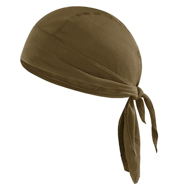 Quick Dry Cap Huvudsjal Sommar Herr Löpande Ridhuvud Khaki