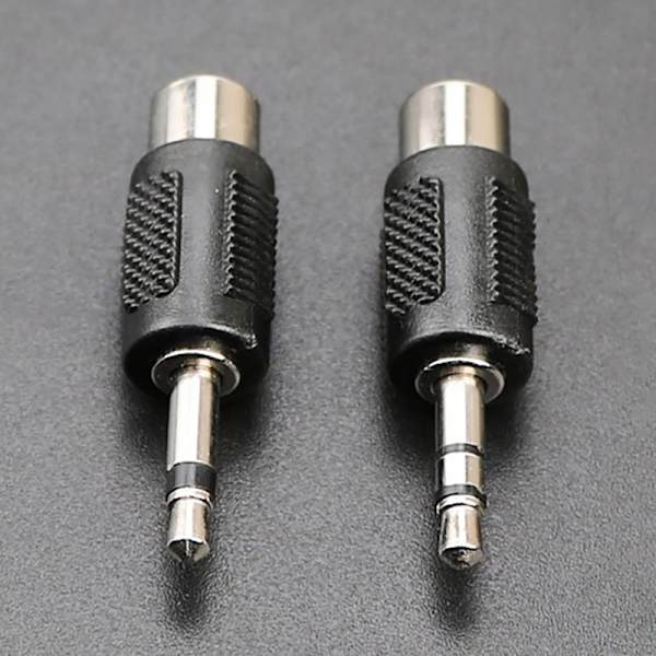 1 kpl RCA-liitin liittimeen 3,5 mm:n monostereopistokeadapteriin B