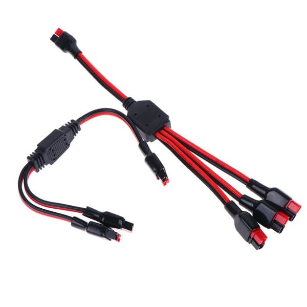 45A 1 til 2 stik 14AWG solpanel udendørs strømbatteri Pl 1 to 2