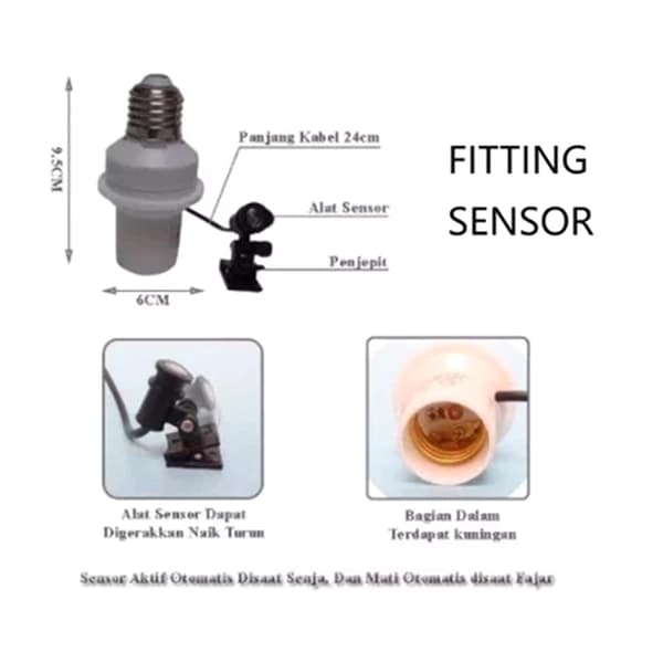 Sensorlamper Automatiske Sensorlamper til Terrasse/Dag