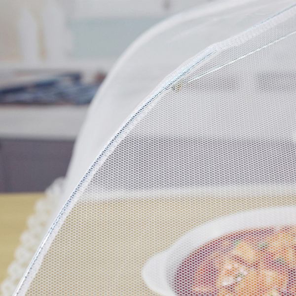 Mesh Cover Taittuva cover Teltta Dome Net Sateenvarjo Keittiö Gadge Blue 16in