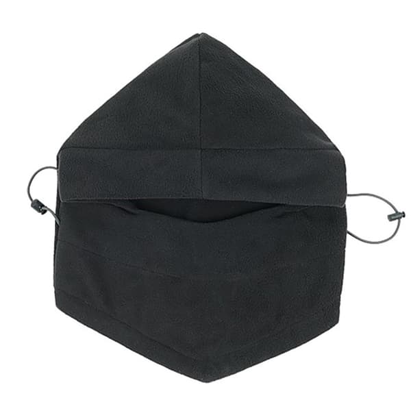 Mote Varm Cap Vinter Menn Dame Luer Vanntett termisk fleec Black