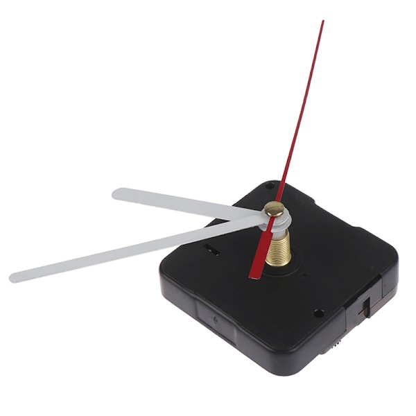 DIY Tyst Klassisk Sliver Quartz Klockväggrörelse Mekanism
