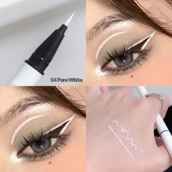 Ultrathin Eyeliner Pen Vattentät Svettresistent Långvarig Lyi A4