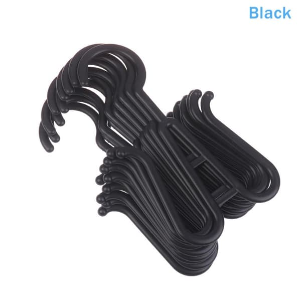 10 stk. Unisex-voksen parykhovedstativer - bærbare multifunktionelle Black