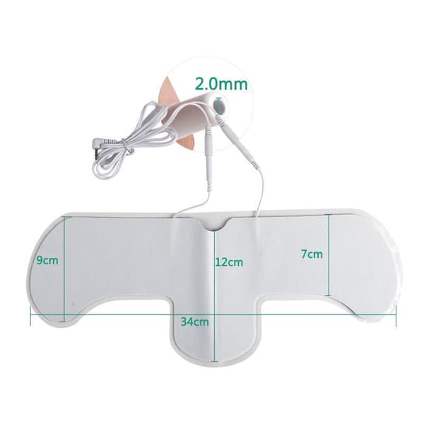 Elektrodeplade Kropsmassagepuder til Akupunktur Massager Rela A4