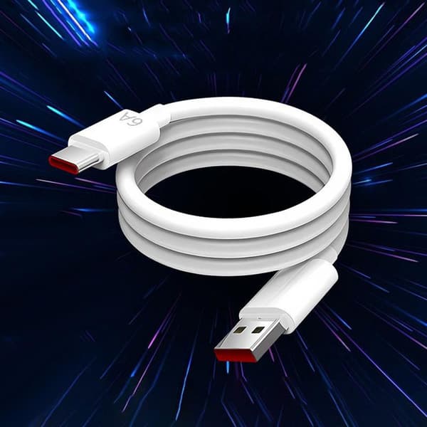 90 graders armbågsladdare nylonflätad tråd 6A typ C USB snabb C For iPhone 1m