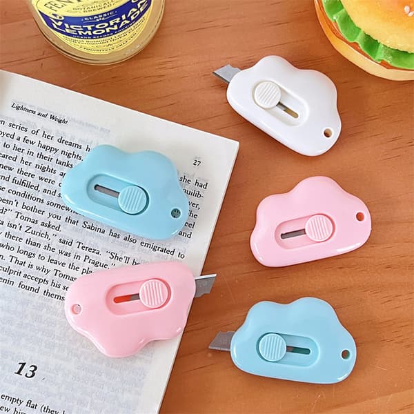 e Cloud Shape Mini Portable Utility Paper ter ting Paper Pink