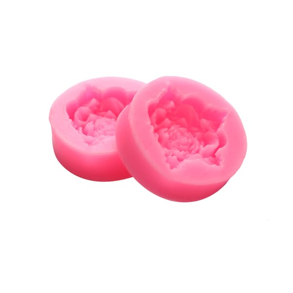 Bloom Rose Silikon Kage 3D Blomst Fondant Form Cupcake Candy C