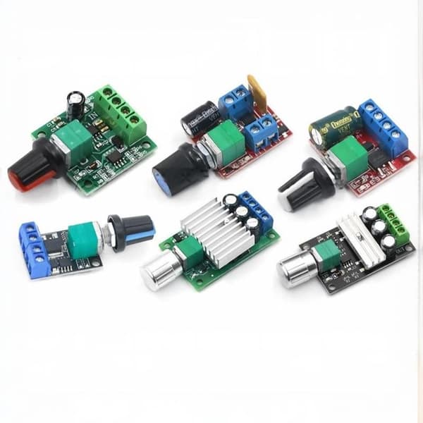 PWM DC Motor Hastighedsregulator Med Justerbar Knap Stabil Ydeevne A1
