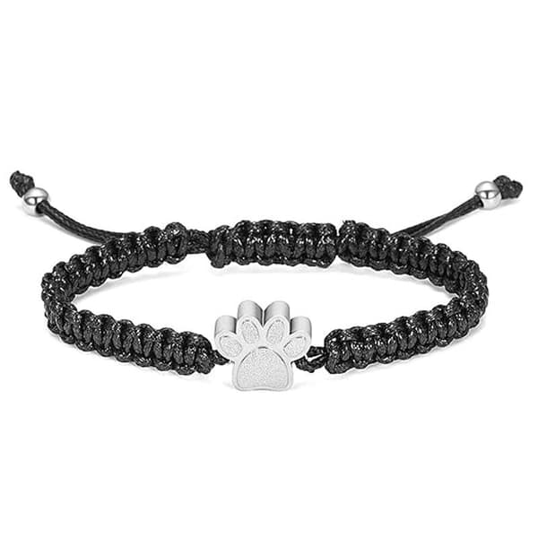Titanium Stål Åbnbar Kæledyrs Memorabilia Hår Urne Aske Urne Armbånd A5