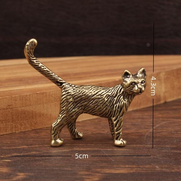 Messing kattungefigur A2