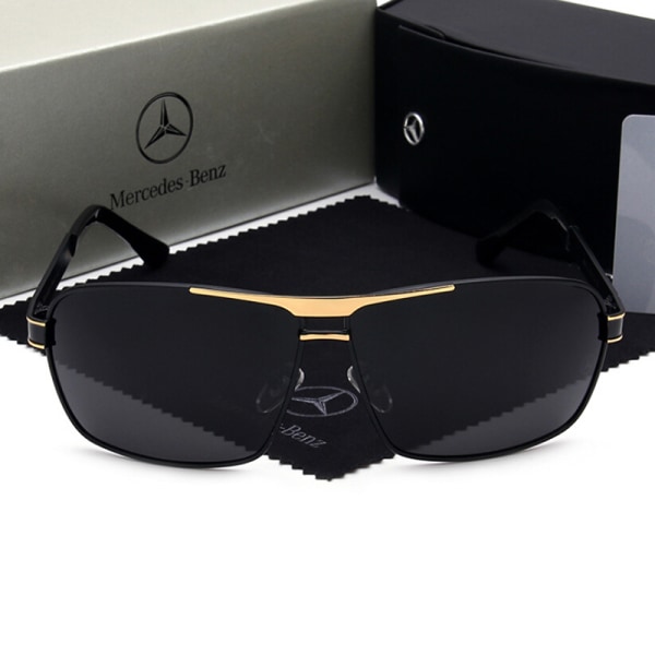 Benz solbriller Fashion Polarized Mirror til mænd Klassisk Metal E 3