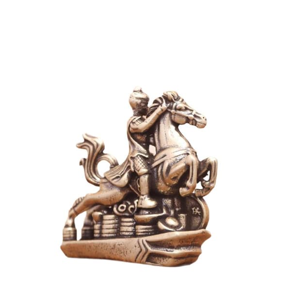 Bronsehest Skrivebordsdekorasjon Stue Sofabord Skulptur Bronze
