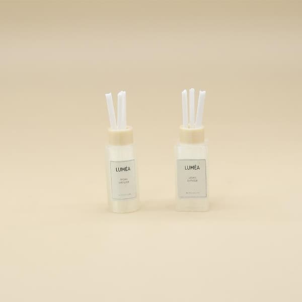 1/5 stk miniatyr aromadiffusormodeller dukkehus mini duft White
