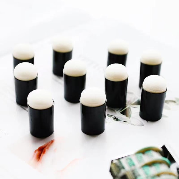 5 Stk Fingermaling Svamp Smudge Svamp Værktøj DIY blækfarve 5Pcs/set