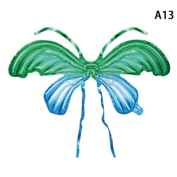 Värikkäät Enkeli Perhonen Siivet Ilmapallo Onnellinen Syntymäpäivä Lapset D A13