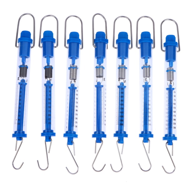 Praktisk Newtons Spring Scale Tubular Dynamometer Plastic Tran E