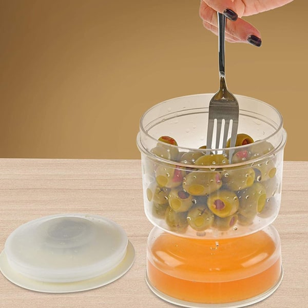 Dry Wet Separation Design Pickle Jar Timeglas Pickle Separator