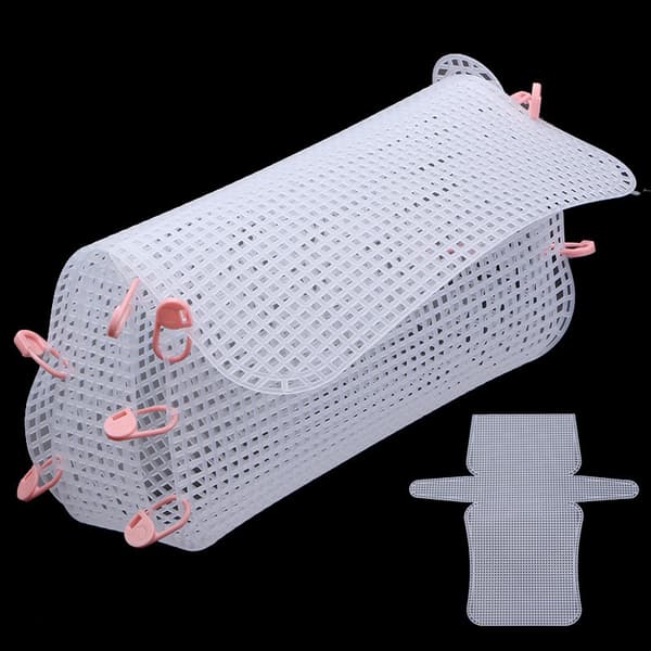 Stickning & Vävning Plastnätark Chenille DIY Väska Accessor M