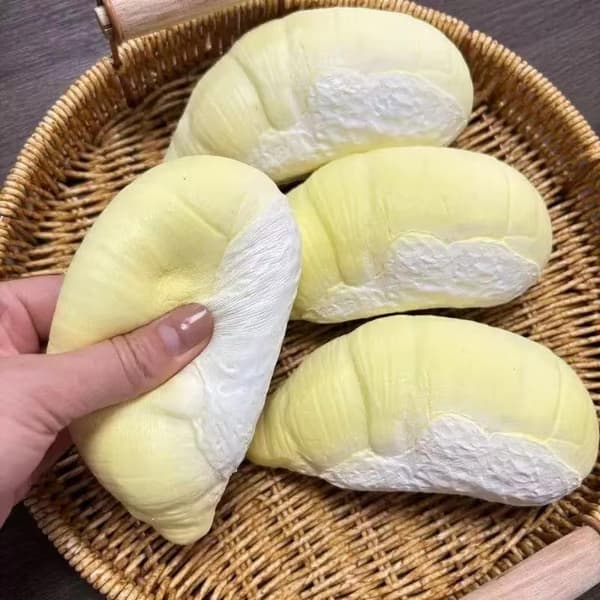Realistisk Durian Legetøj Super Blød Tekstur Gave Til Børn Voksne Yellow