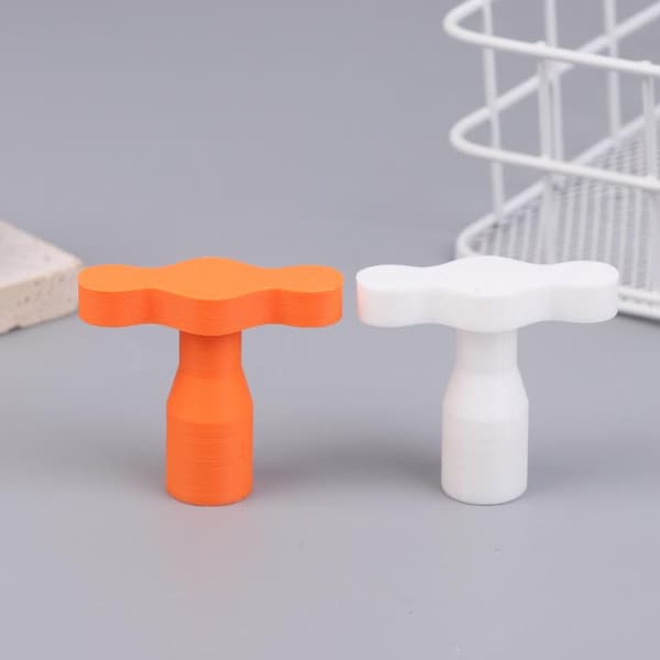 5 stk. låseventilvarmer eksosnøkkel oppvarming/radiator balansenøkkel 5Pcs Orange