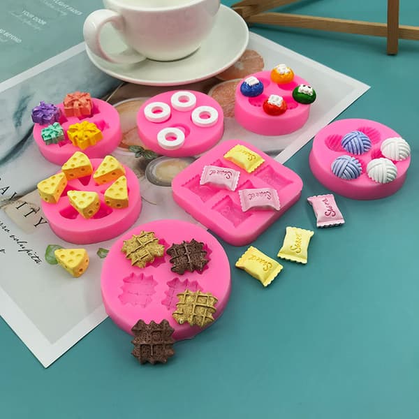 1 Stk Form Forme Cookie Chokolade Kage Dekorationsværktøj Blød Si 5
