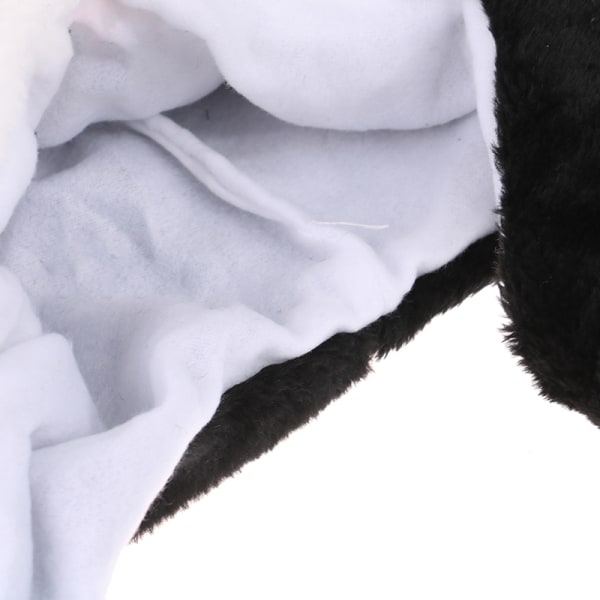 Tecknad Animal Penguin Mascot Plysch Varmare Cap Hat
