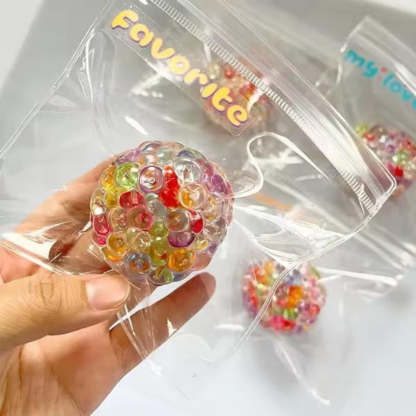 1 stk. kugler isperler legetøj superblødt Mochi langsom rebound Fidget A2